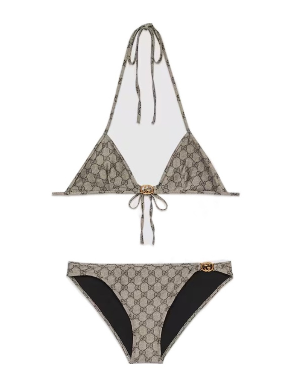 Gucci Printed GG Stretch Jersey Bikini